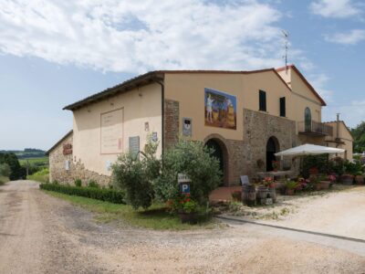 Wine tasting along the Via Francigena