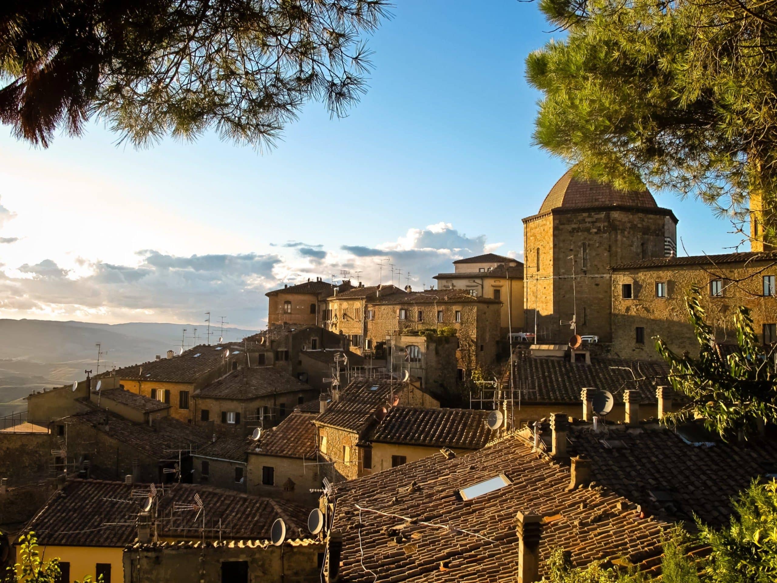 Vista di Volterra